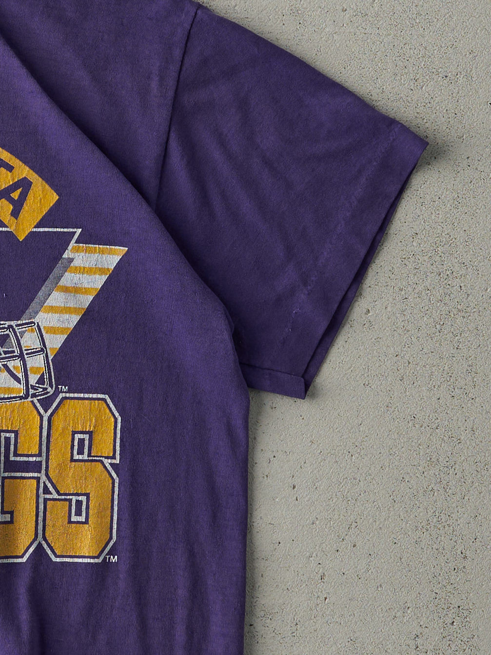 Vintage 80s Purple Minnesota Vikings Single Stitch Tee (S)