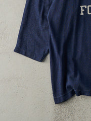 Vintage 79' Navy Blue Champion All Saints Football 3/4 Sleeve (S)