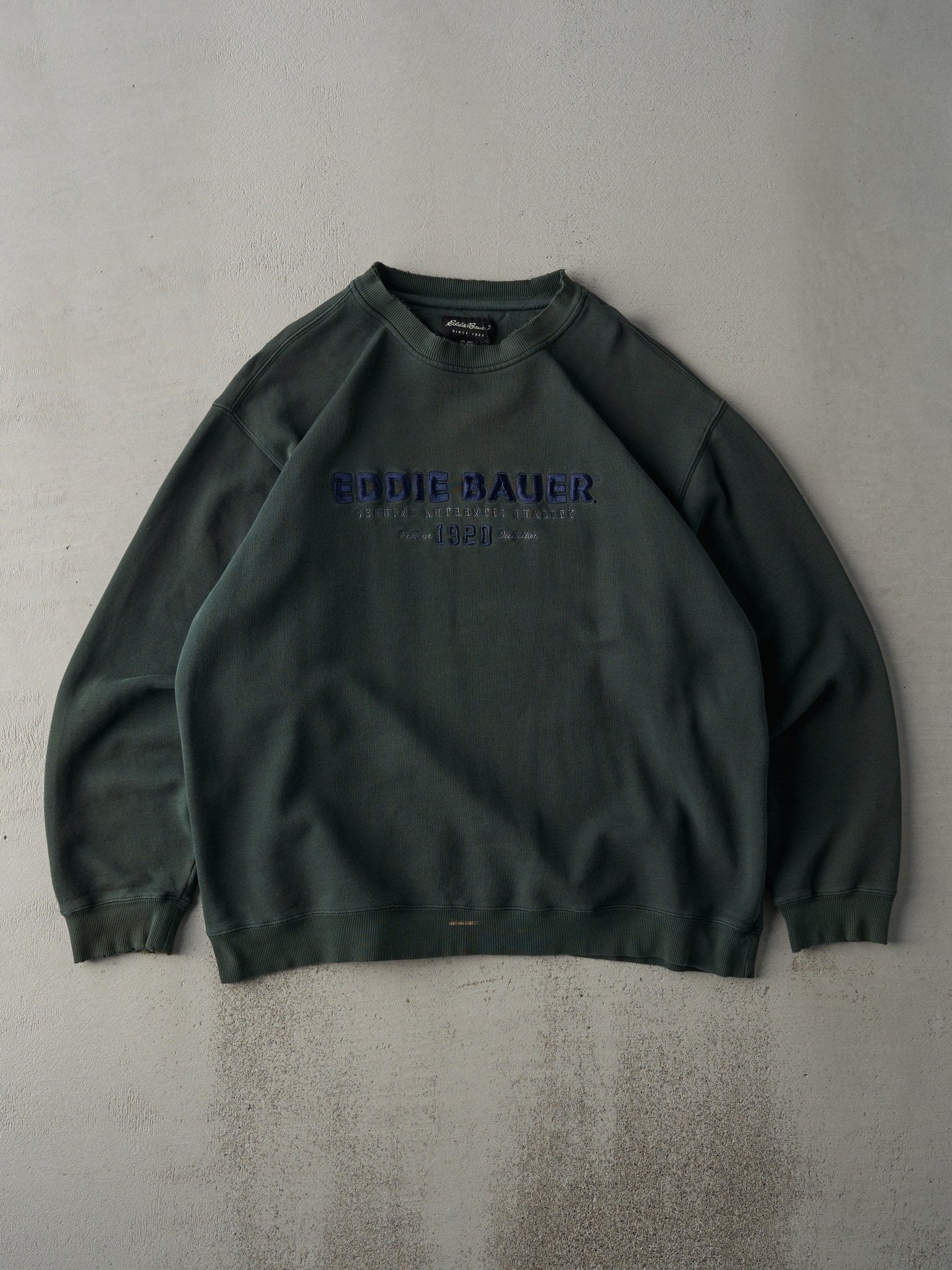 Vintage 90s Forest Green Eddie Bauer Crewneck (L)