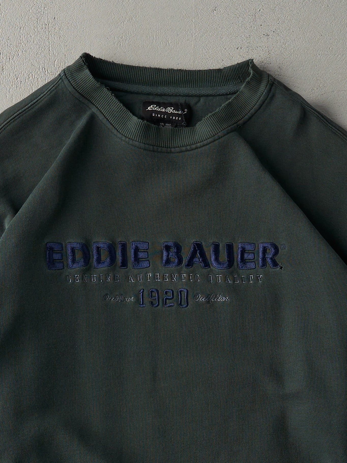 Vintage 90s Forest Green Eddie Bauer Crewneck (L)