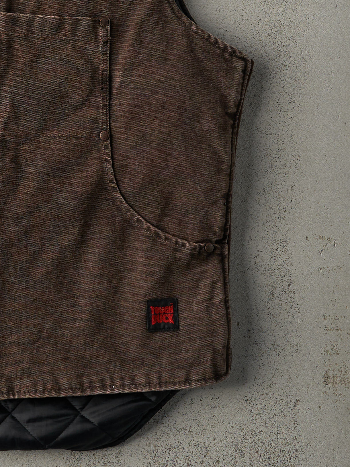 Vintage 90s Brown Tough Duck Vest (M)