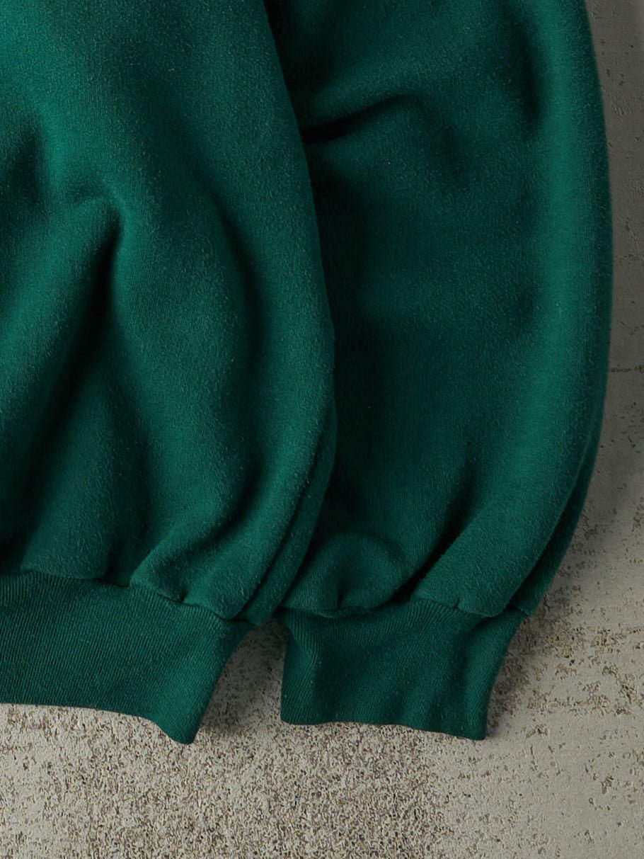 Vintage 80s Green GCVI Guelph Boxy Crewneck (L/XL)