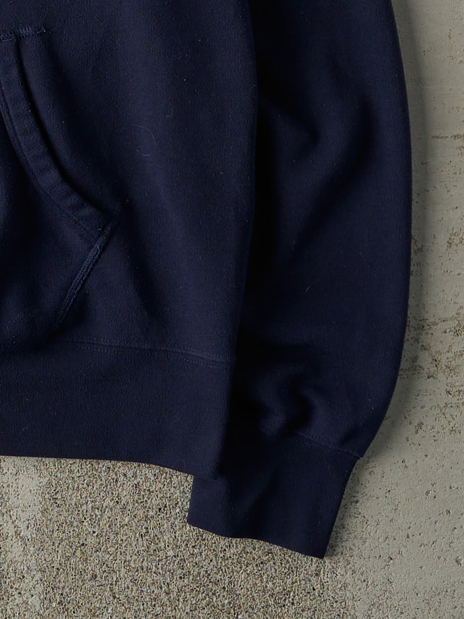 Vintage Y2K Navy Blue Polo USA Hoodie (L)