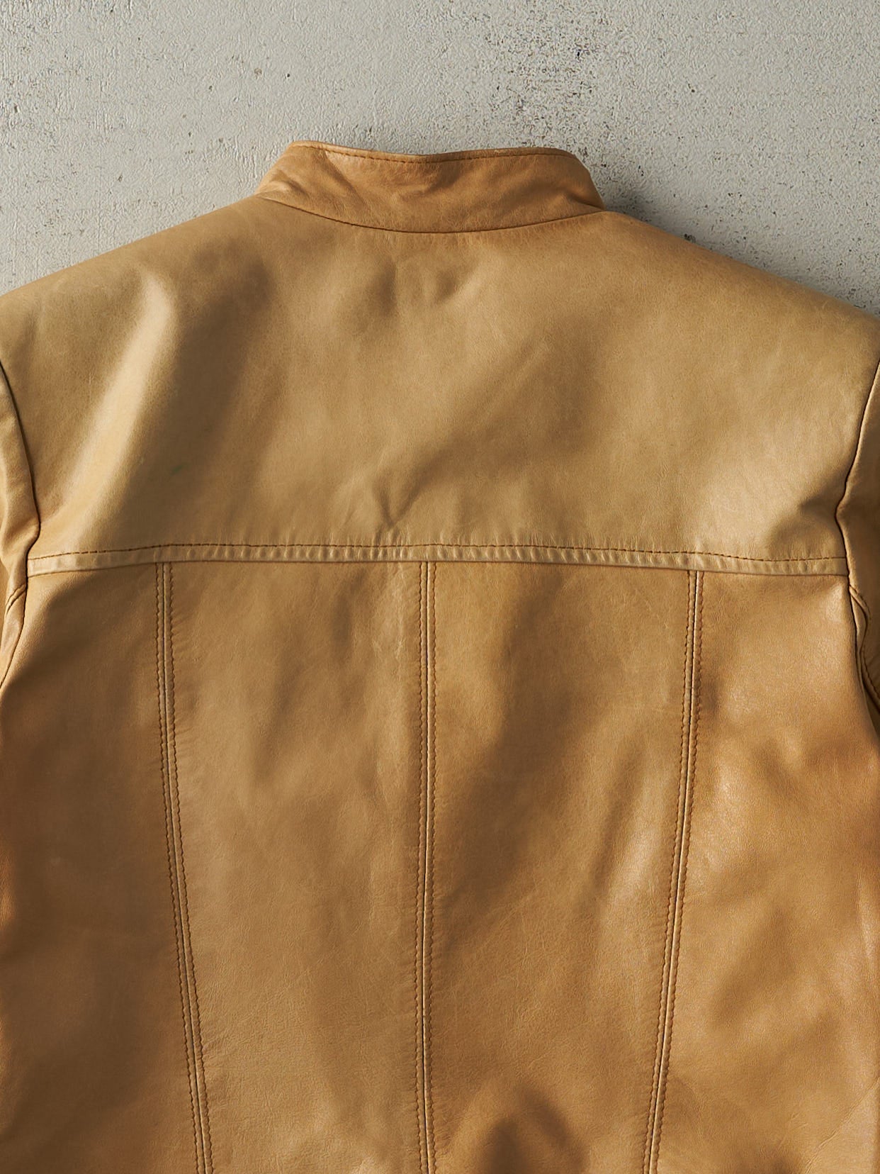 Vintage Y2K Butterscotch Dawn Ill Leather Jacket (XS)