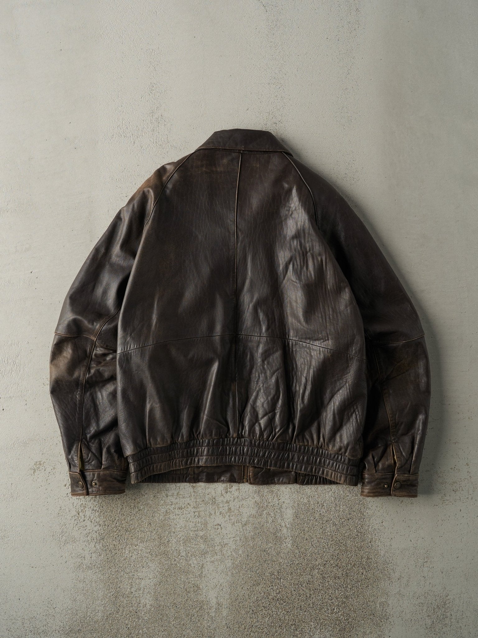 Vintage Y2K Brown Wilsons Leather Jacket (M)