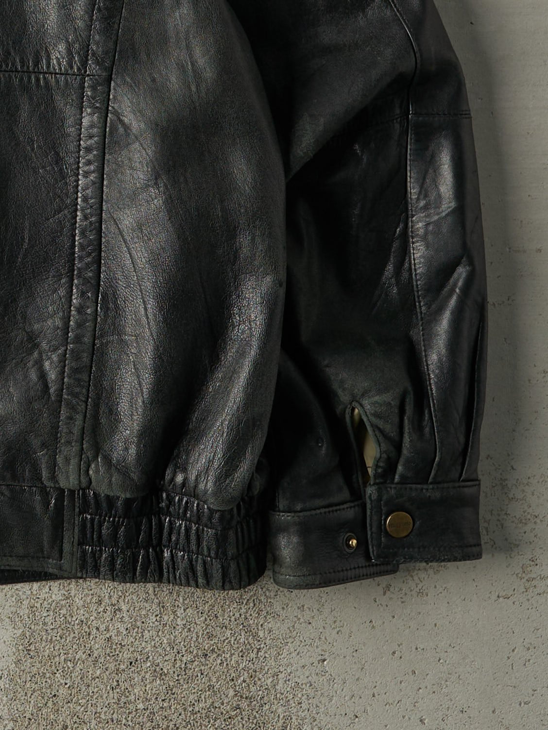 WILSONS LEATHER ジャケット XL Vintage 90s Black Wilson's Leather Jacket (XL) – Rebalance Vintage
