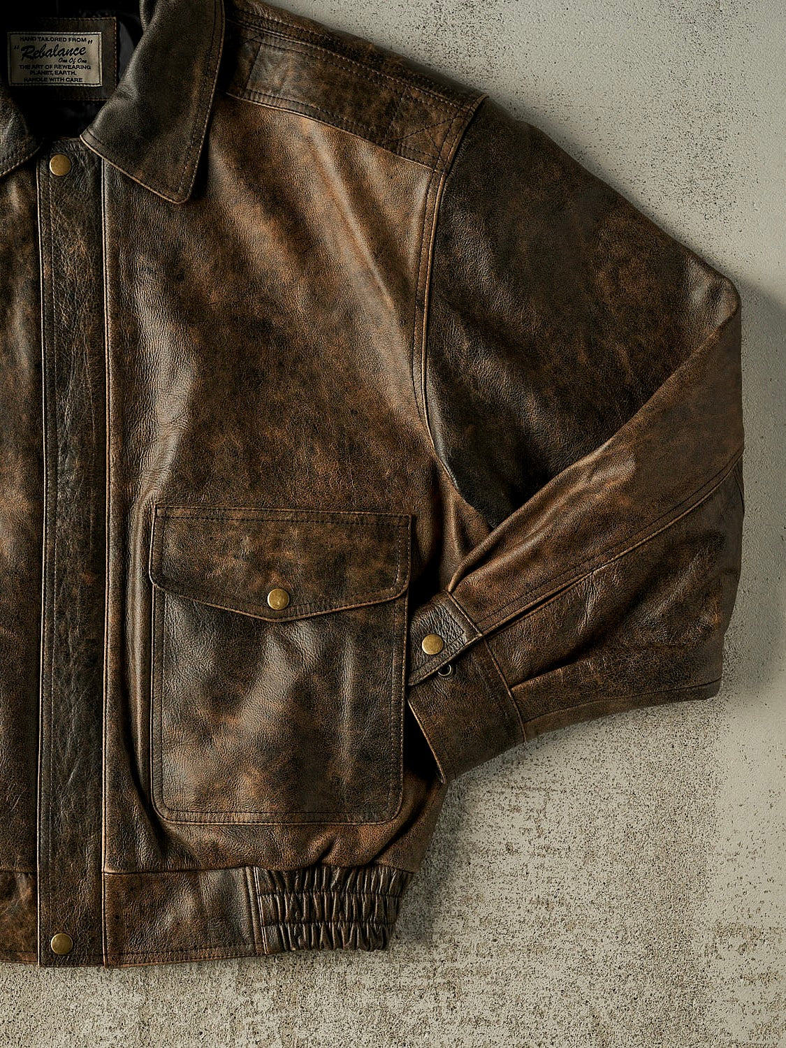 The Aviator Jacket - Brown