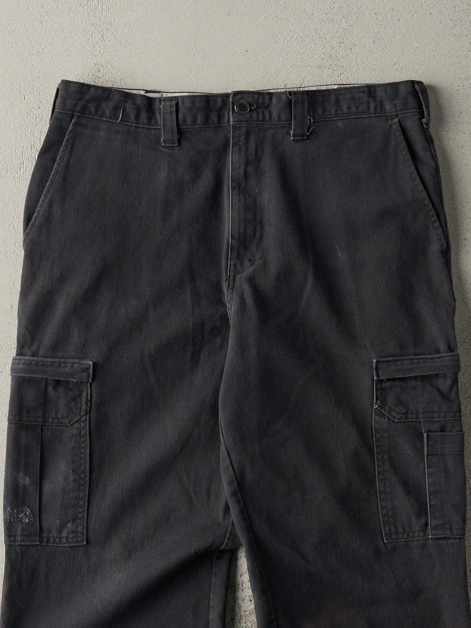 Vintage 90s Black Dickies Cargo Work Pants (34x28.5)