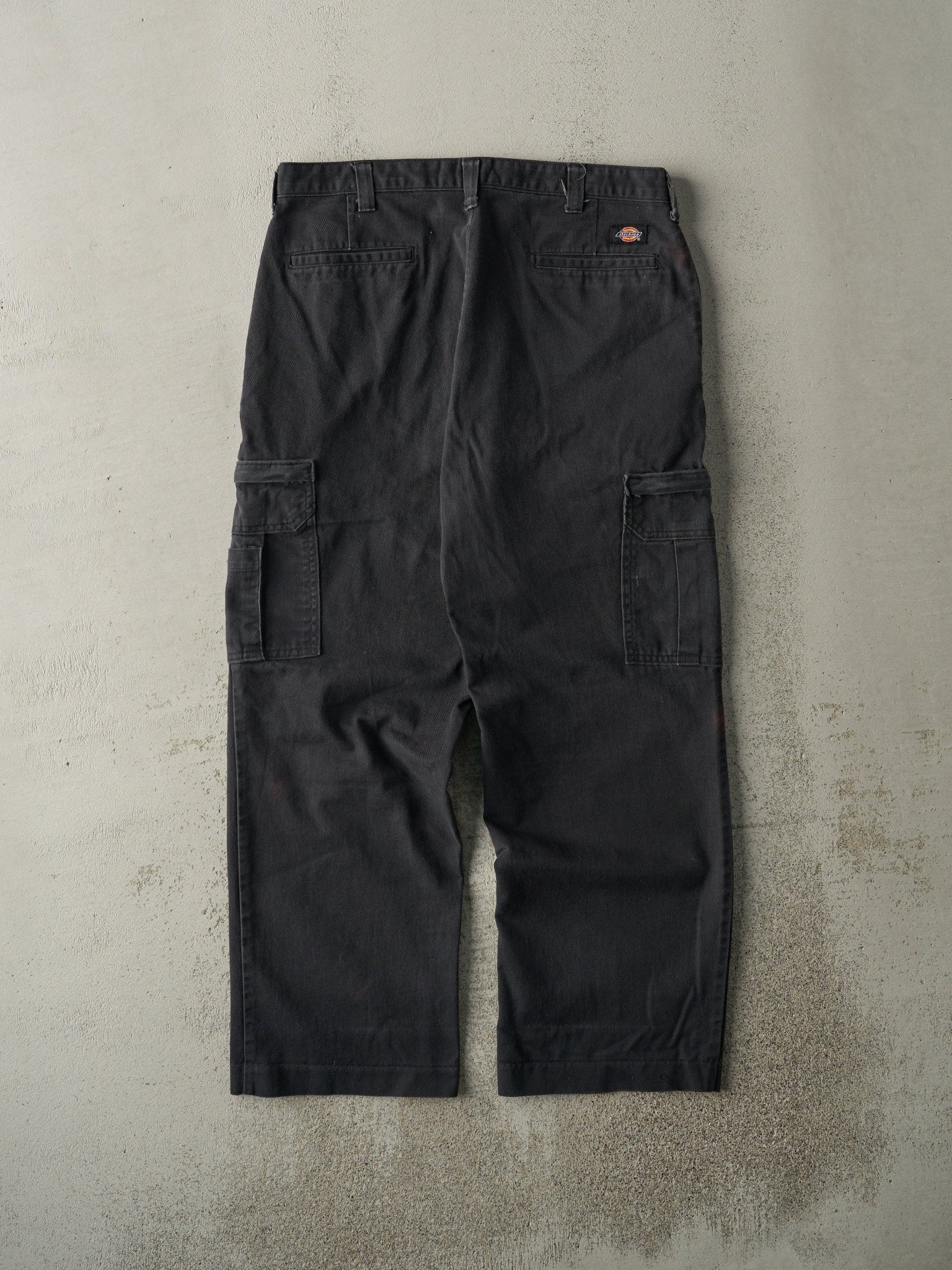 Vintage 90s Black Dickies Cargo Work Pants (34x28.5)