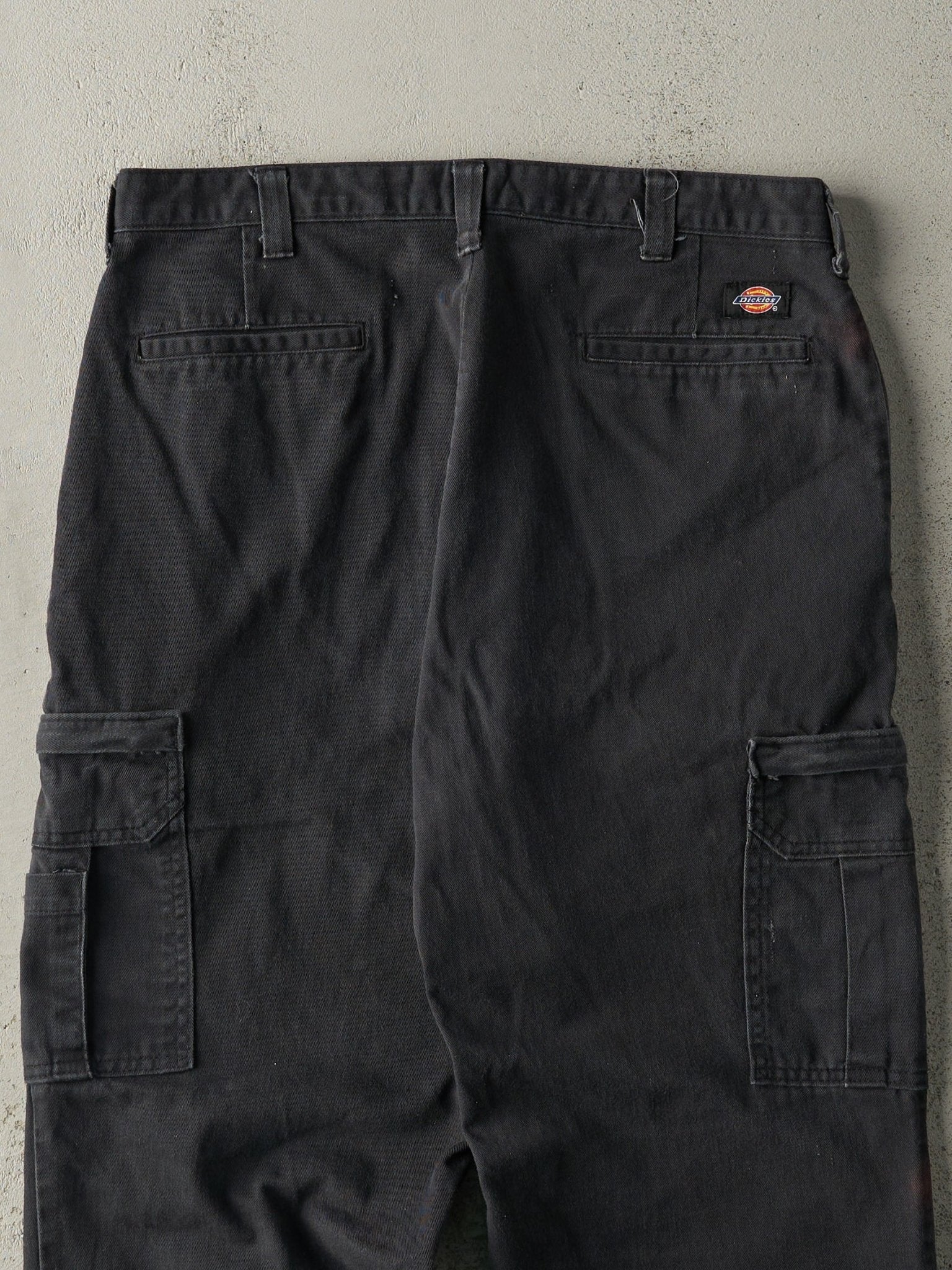 Vintage 90s Black Dickies Cargo Work Pants (34x28.5)