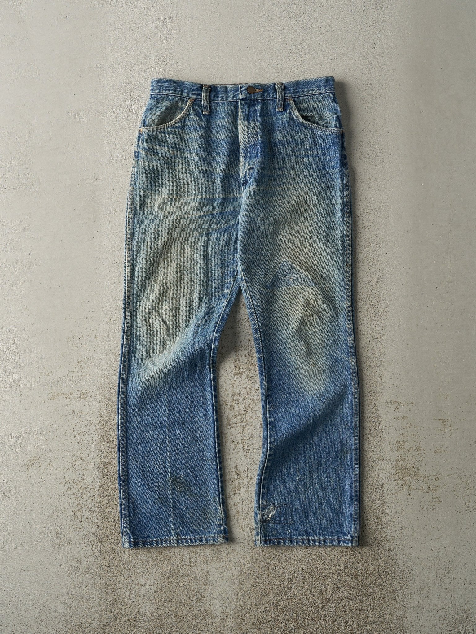 Vintage 80s Light Wash Rustler Jeans (30x28.5)