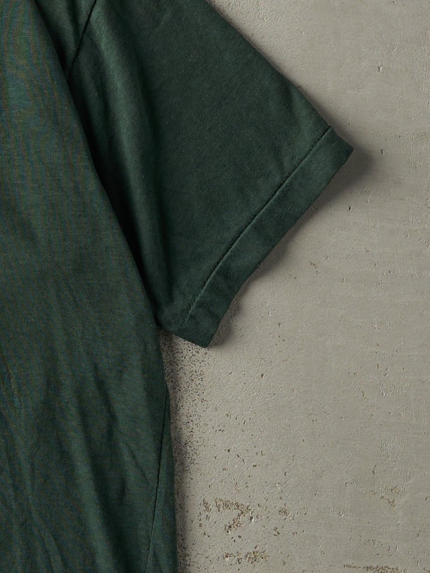 Vintage 80s Green Rudy's BBQ Tee (M/L)