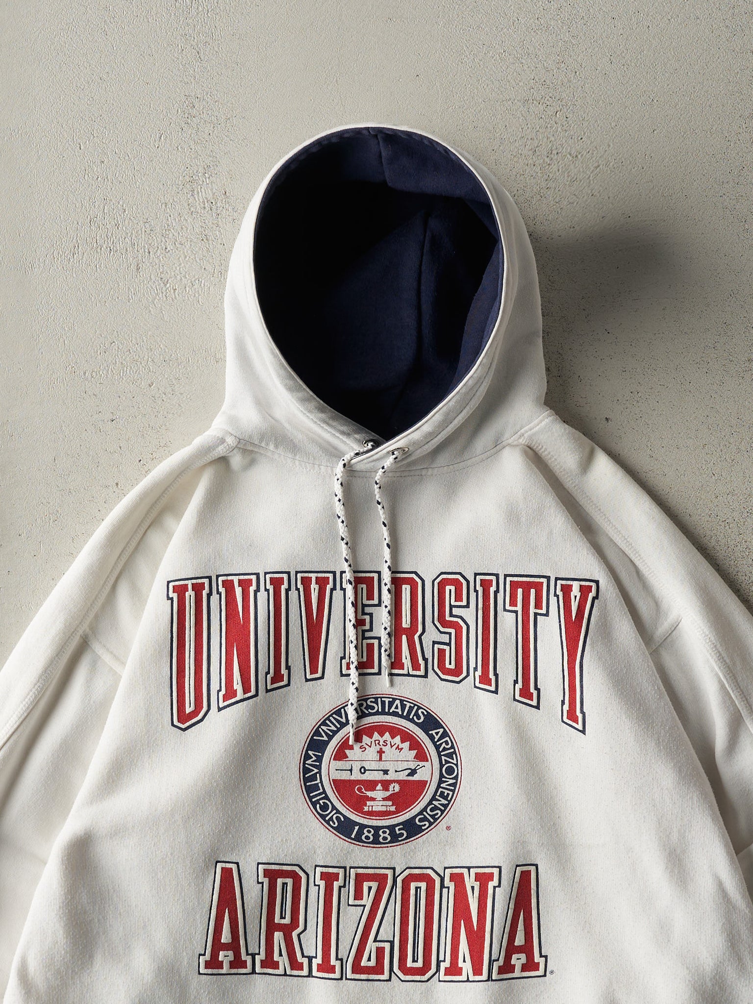 Vintage Y2K White University of Arizona Hoodie (M/L)