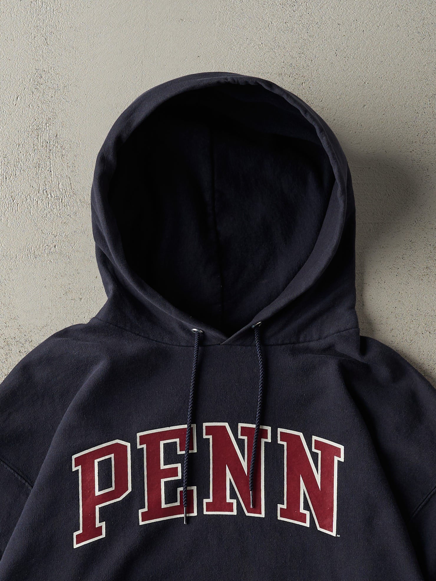 Vintage Y2K Navy Blue Penn State University Hoodie (XL)