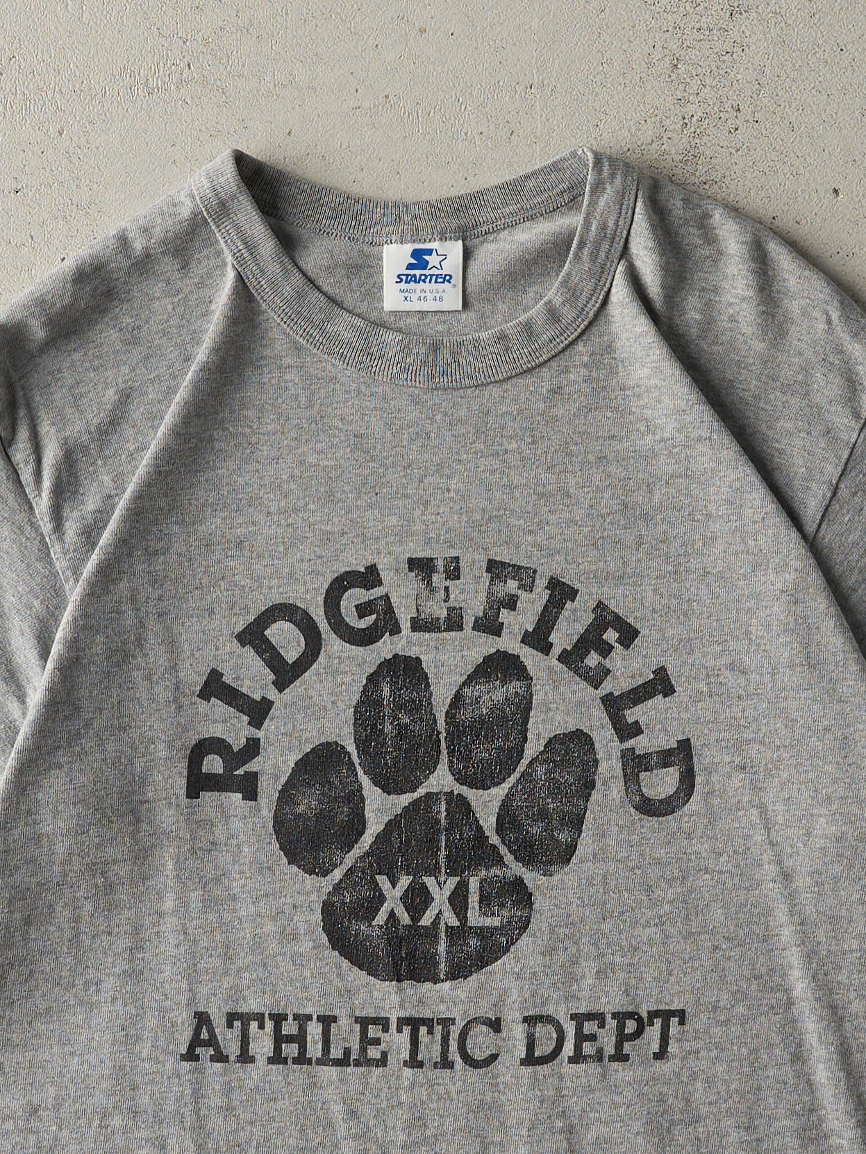 Vintage 90s Grey Ridgefield Athletics Starter Tee (M/L)