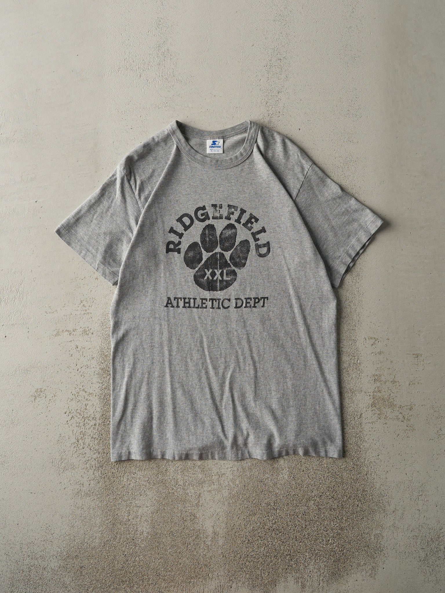 Vintage 90s Grey Ridgefield Athletics Starter Tee (M/L)