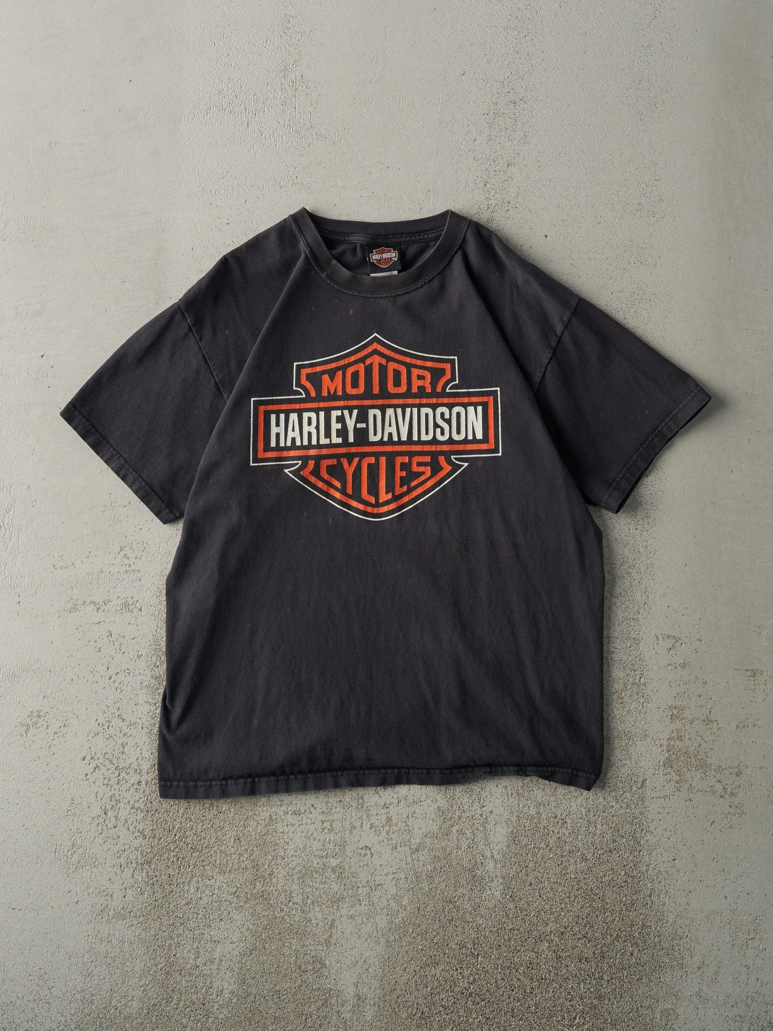 Vintage 07' Black Coeur D'Alene ID Harley Davidson Tee (M)