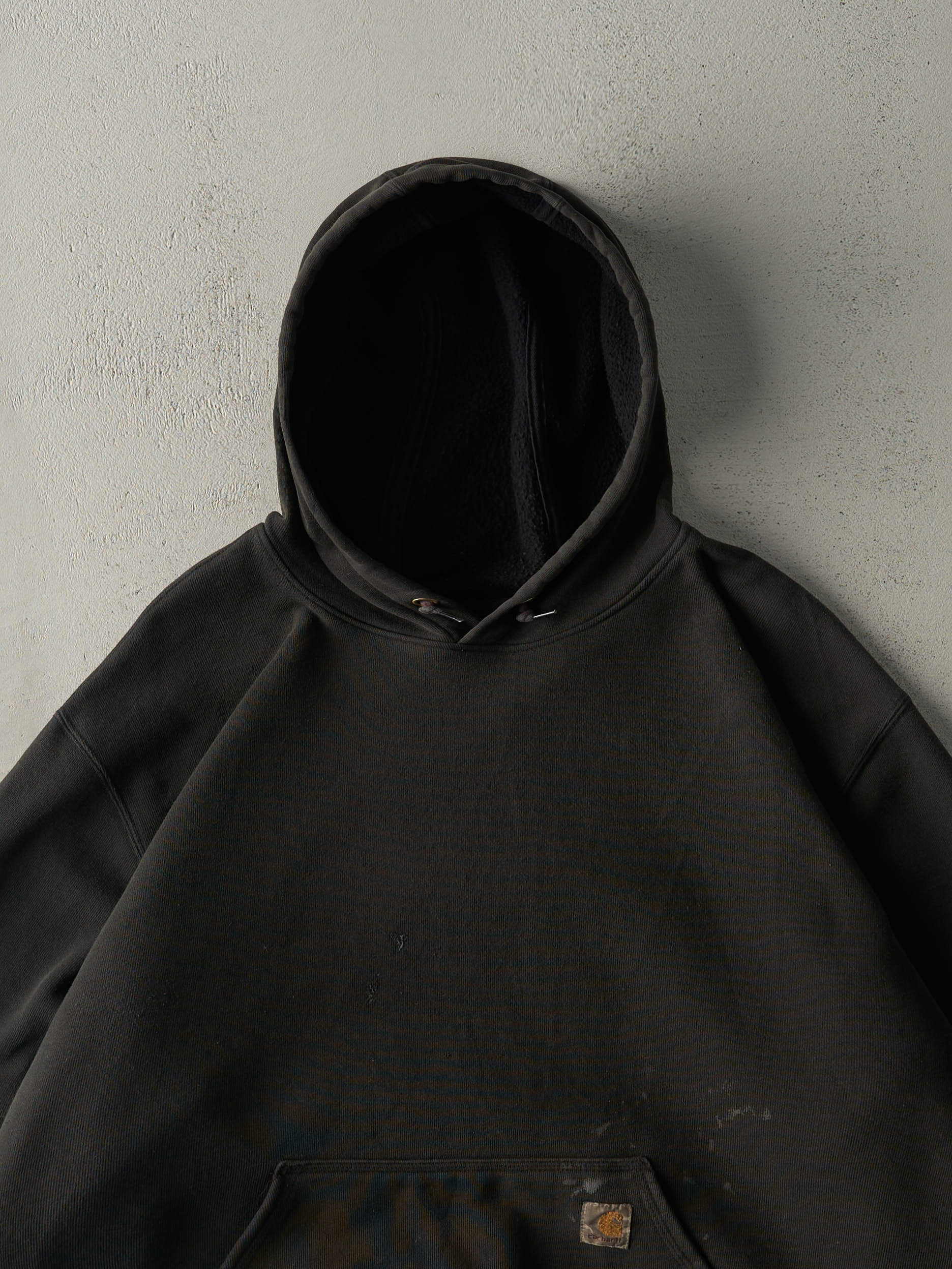 Vintage Y2K Black Carhartt Hoodie (XXL)