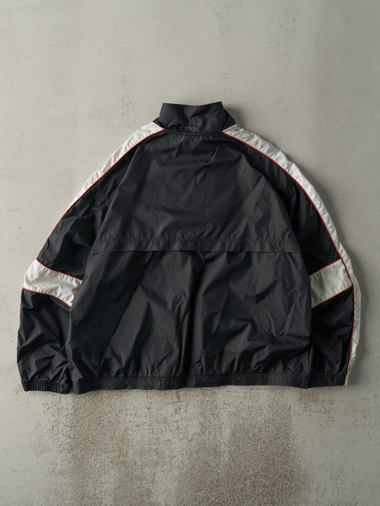 Vintage 90s Black, Red & White Nike Windbreaker Jacket (XL)