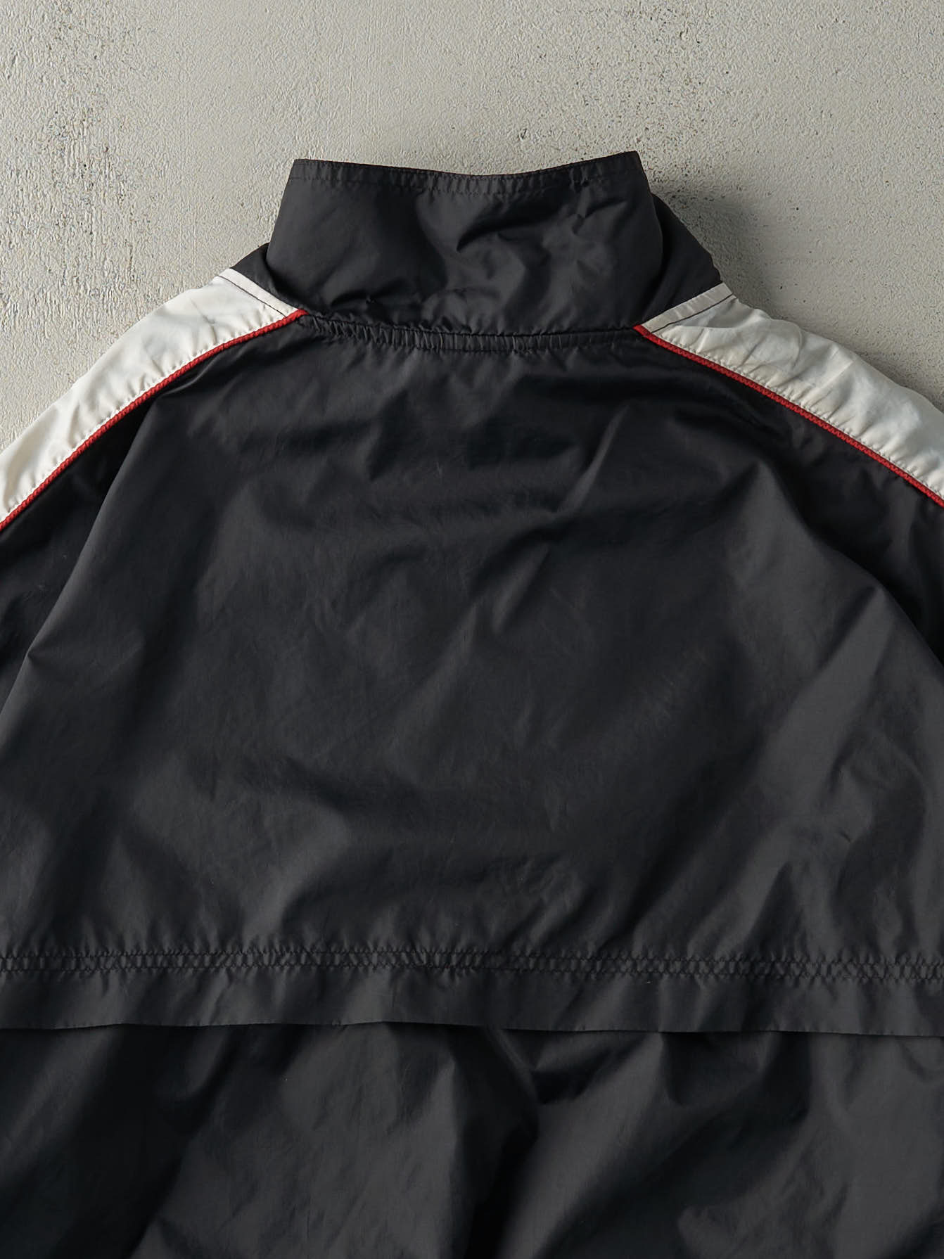 Vintage 90s Black, Red & White Nike Windbreaker Jacket (XL)