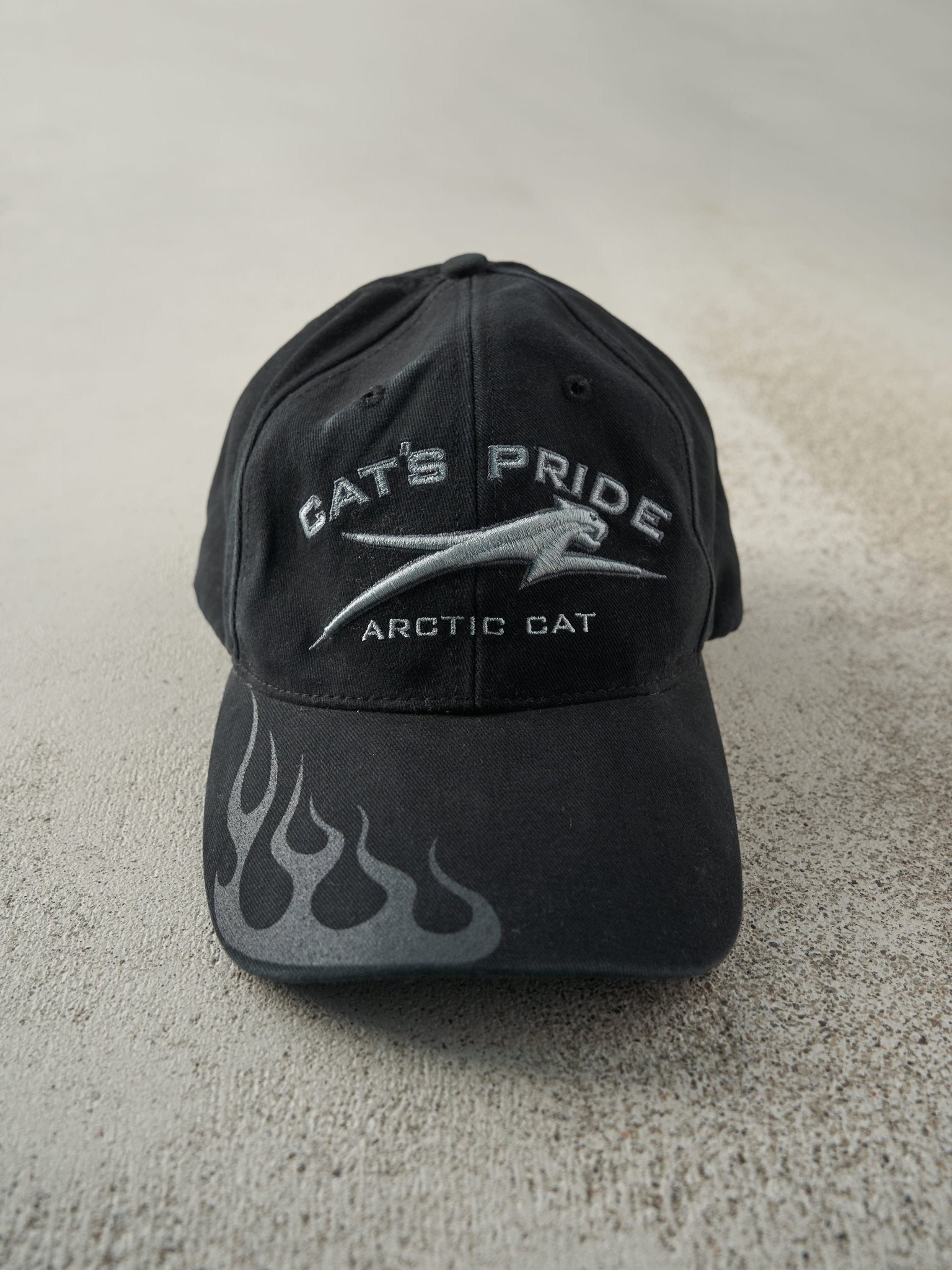 Vintage Y2K Black Arctic Cats Pride Velcro Hat