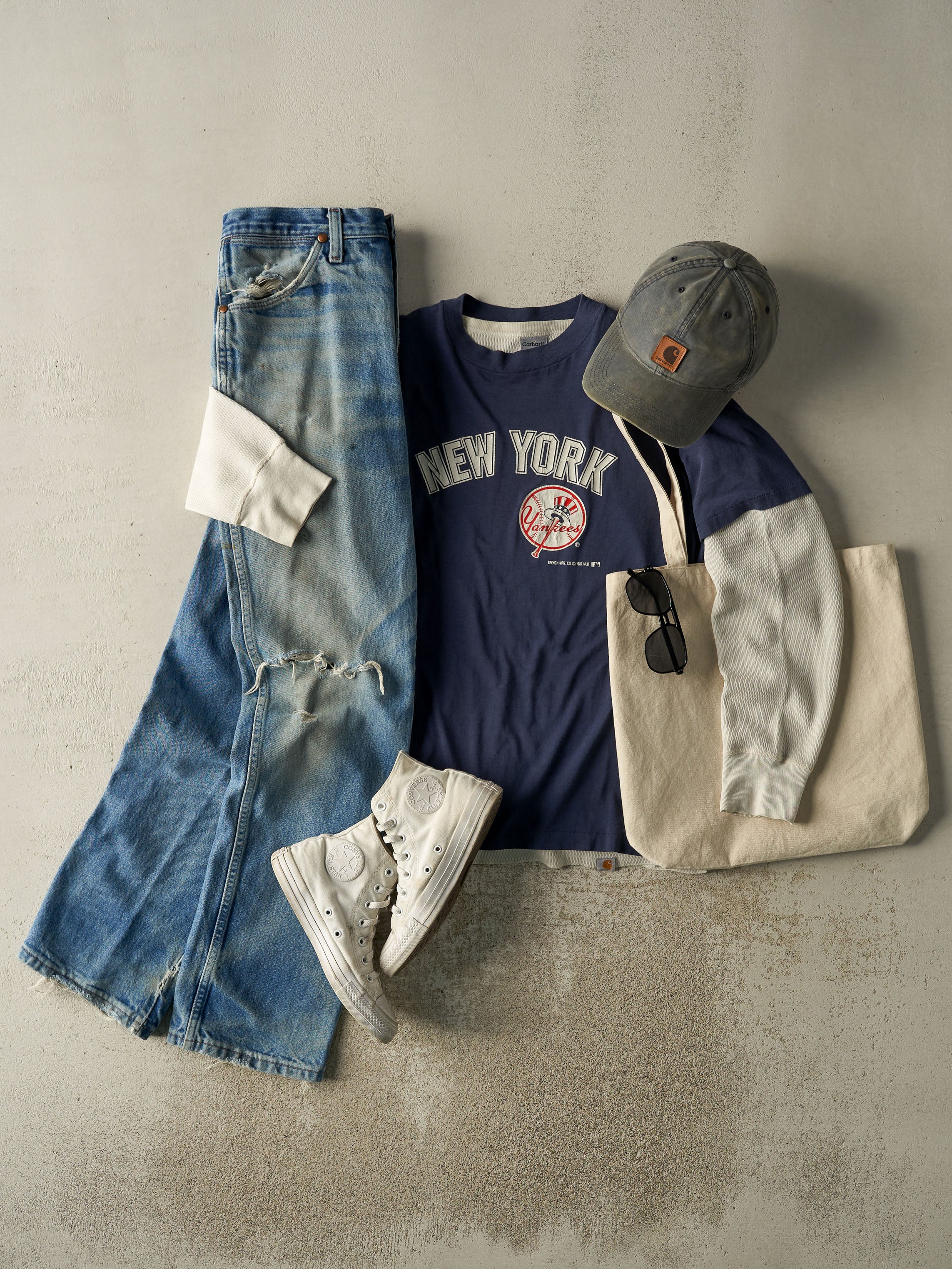 Vintage 80s Light Wash Wrangler Jeans (32x33)