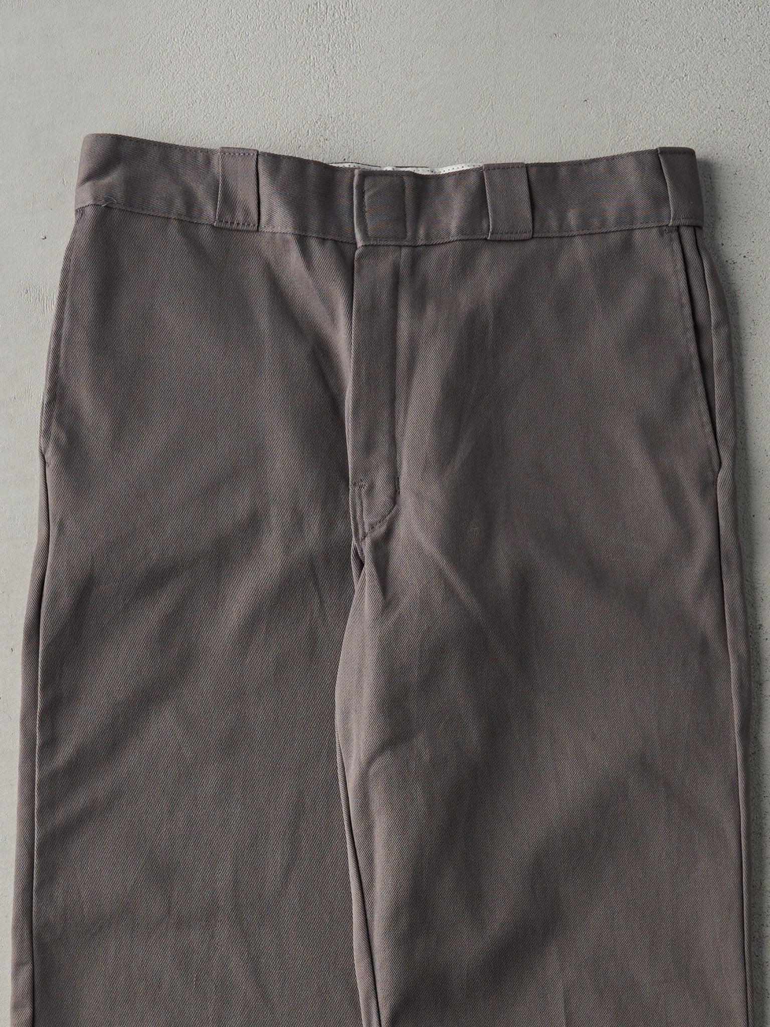 Vintage Y2K Grey Dickies 874 Original Fit Work Pants (33x31)