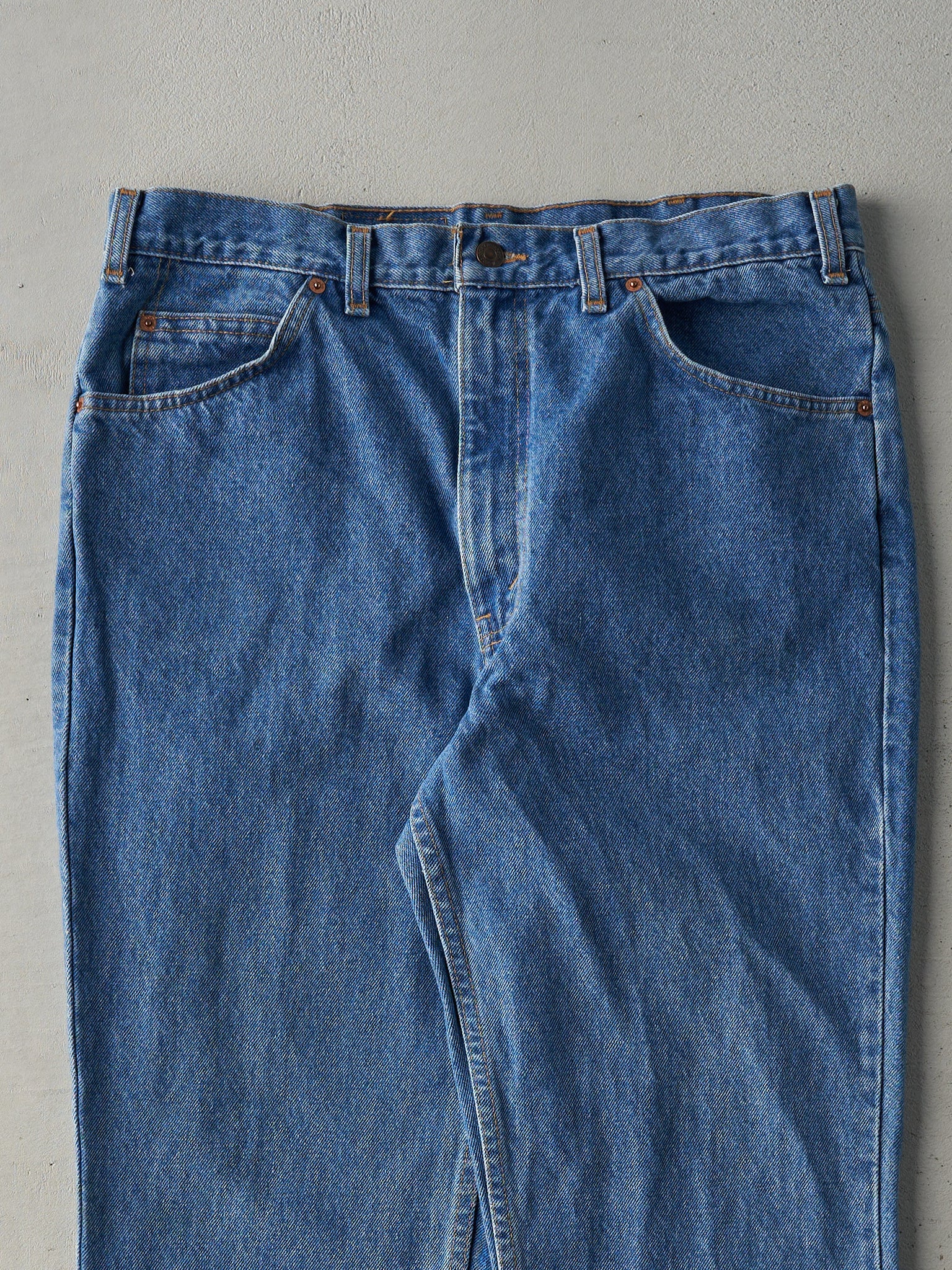 Vintage 80s Mid Wash Levi's Orange Tab Jeans (34x29.5)