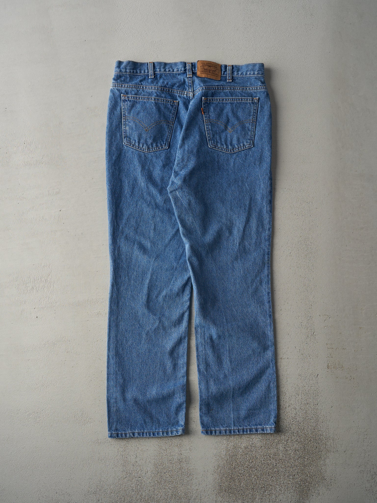 Vintage 80s Mid Wash Levi's Orange Tab Jeans (34x29.5)