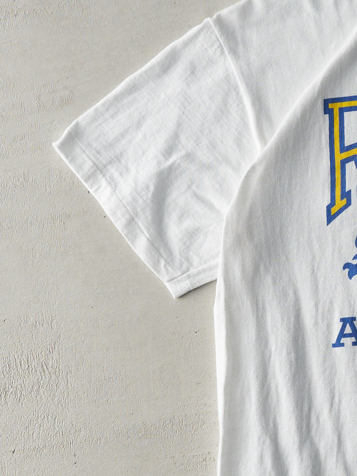 Vintage 90s White Roots Athletics Tee (S/M)