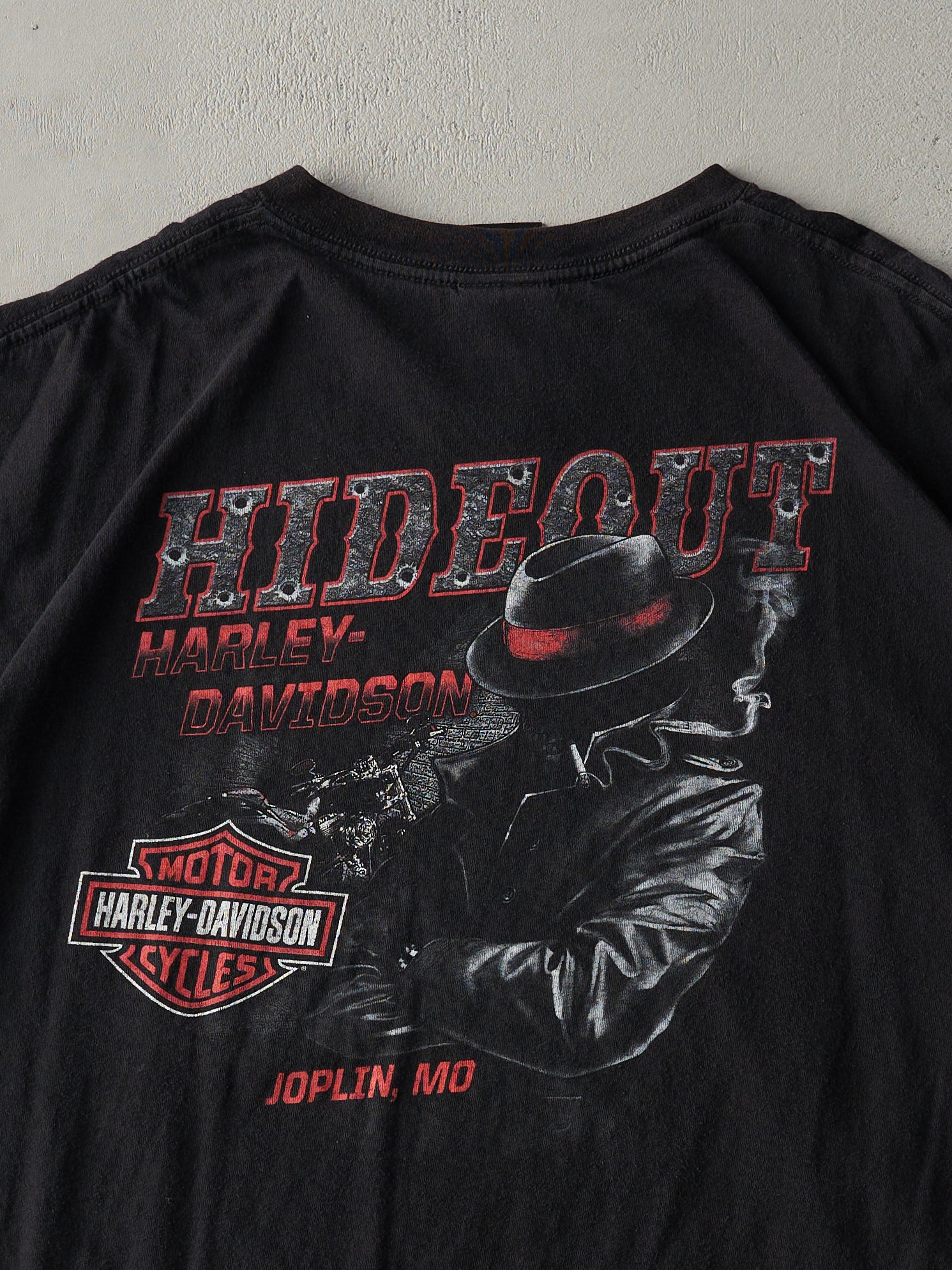 17' Black Harley Davidson Joplin, Missouri V Neck Tee (XXL)