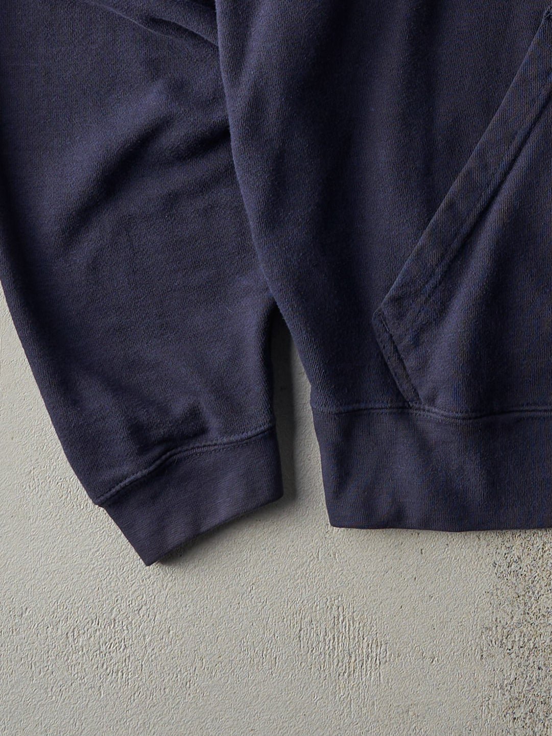 Vintage Y2K Navy and Orange Syracuse Embroidered Boxy Hoodie (XL)