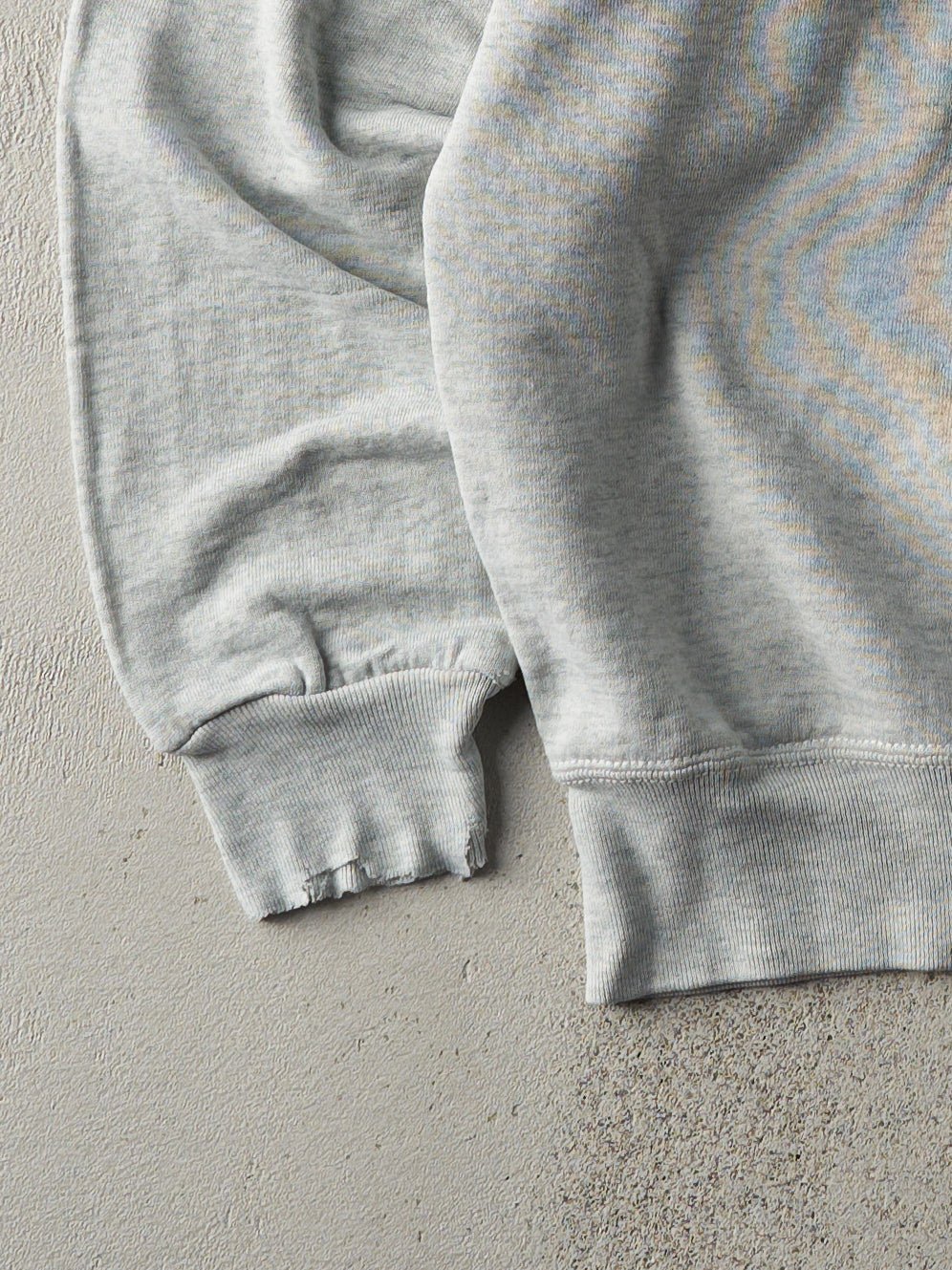 Vintage 90s Heather Grey Nike Air Jordan Bootleg Crewneck (L)