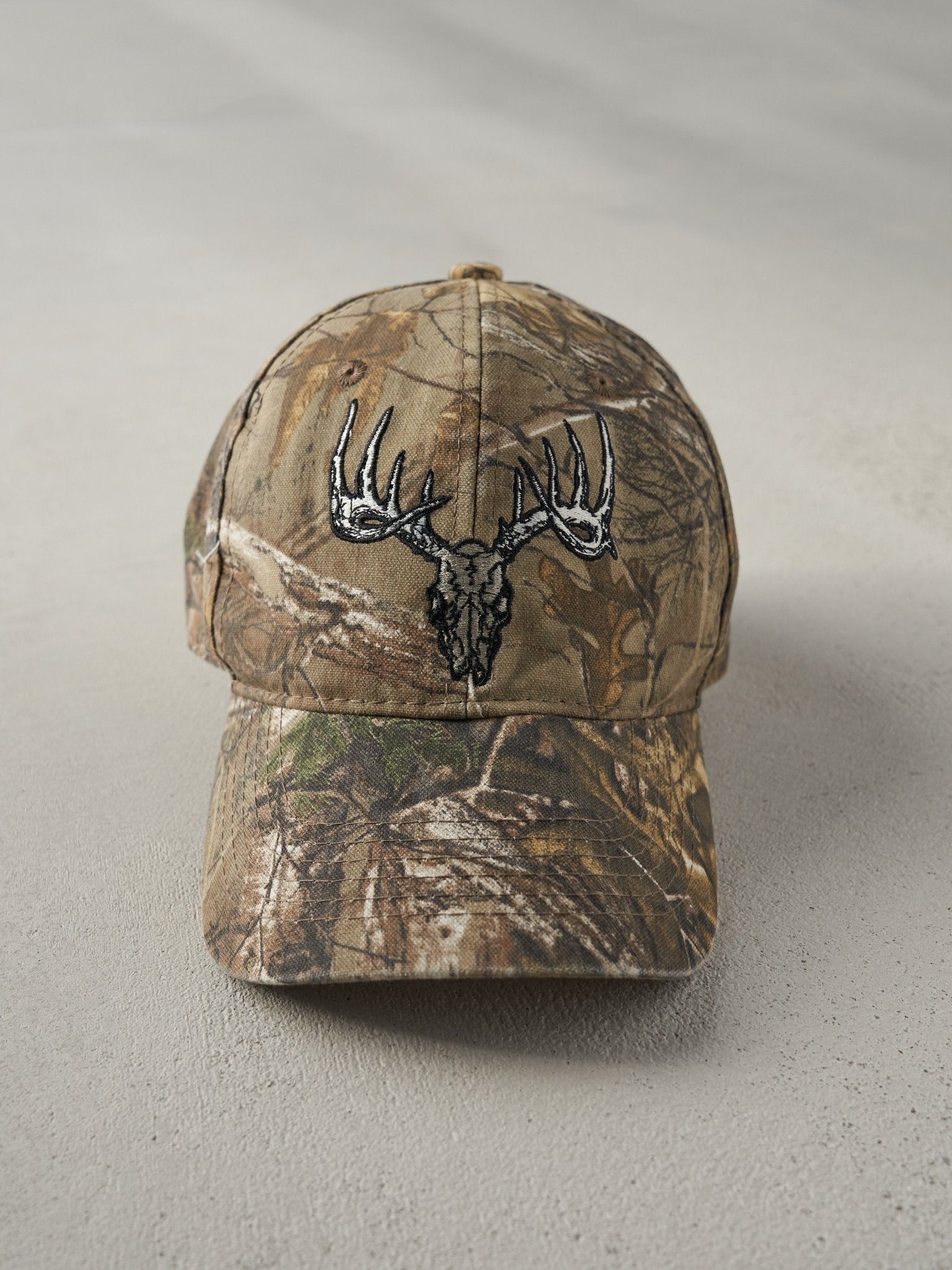 Vintage Y2K Realtree Camo Embroidered Velcro Hat
