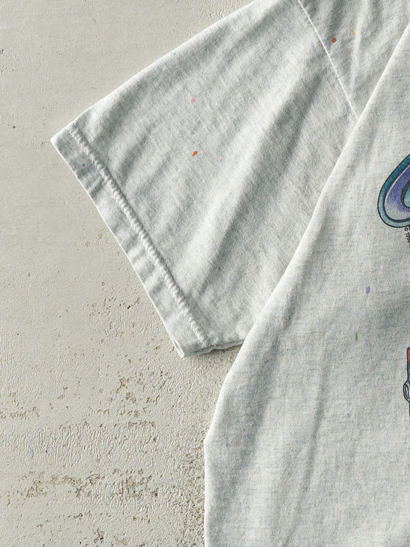 Vintage 98' Heather Grey A&W Classic Cars Tee (M)