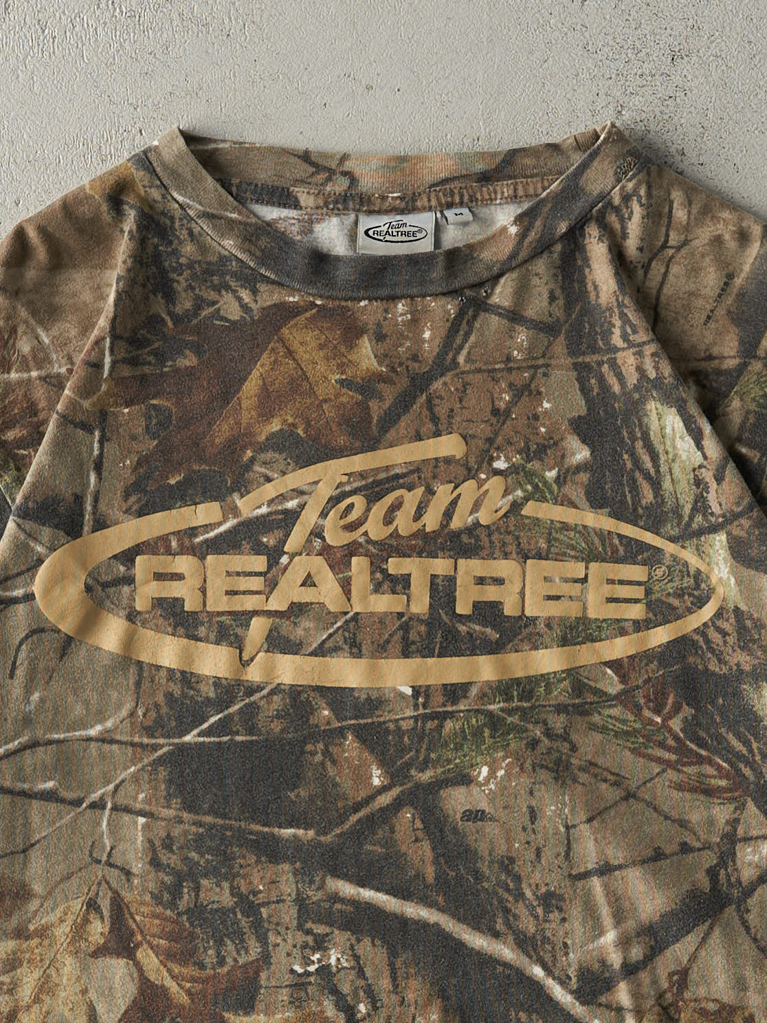 Vintage Y2K Camo Team Realtree Tee (M)