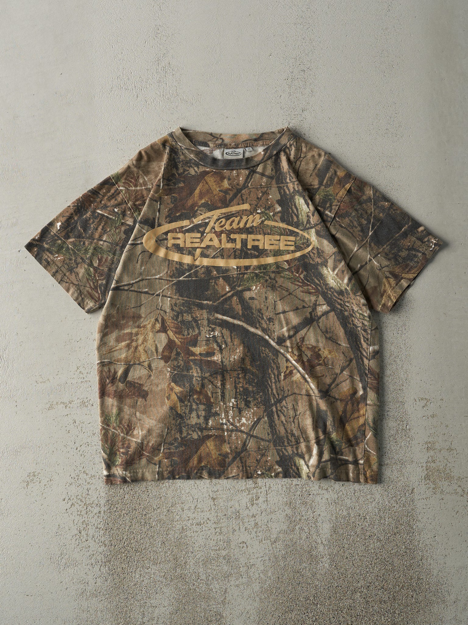 Vintage Y2K Camo Team Realtree Tee (M)