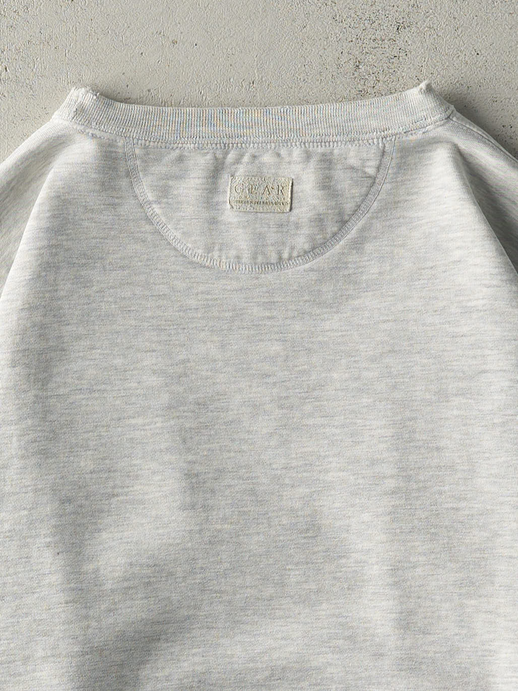 Vintage 90s Heather Grey Hope College Boxy Crewneck (M/L)