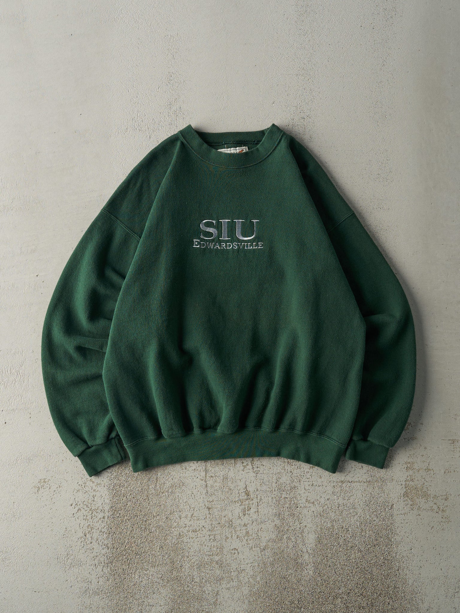 Vintage 90s Green Southern Illinois University Crewneck (L)