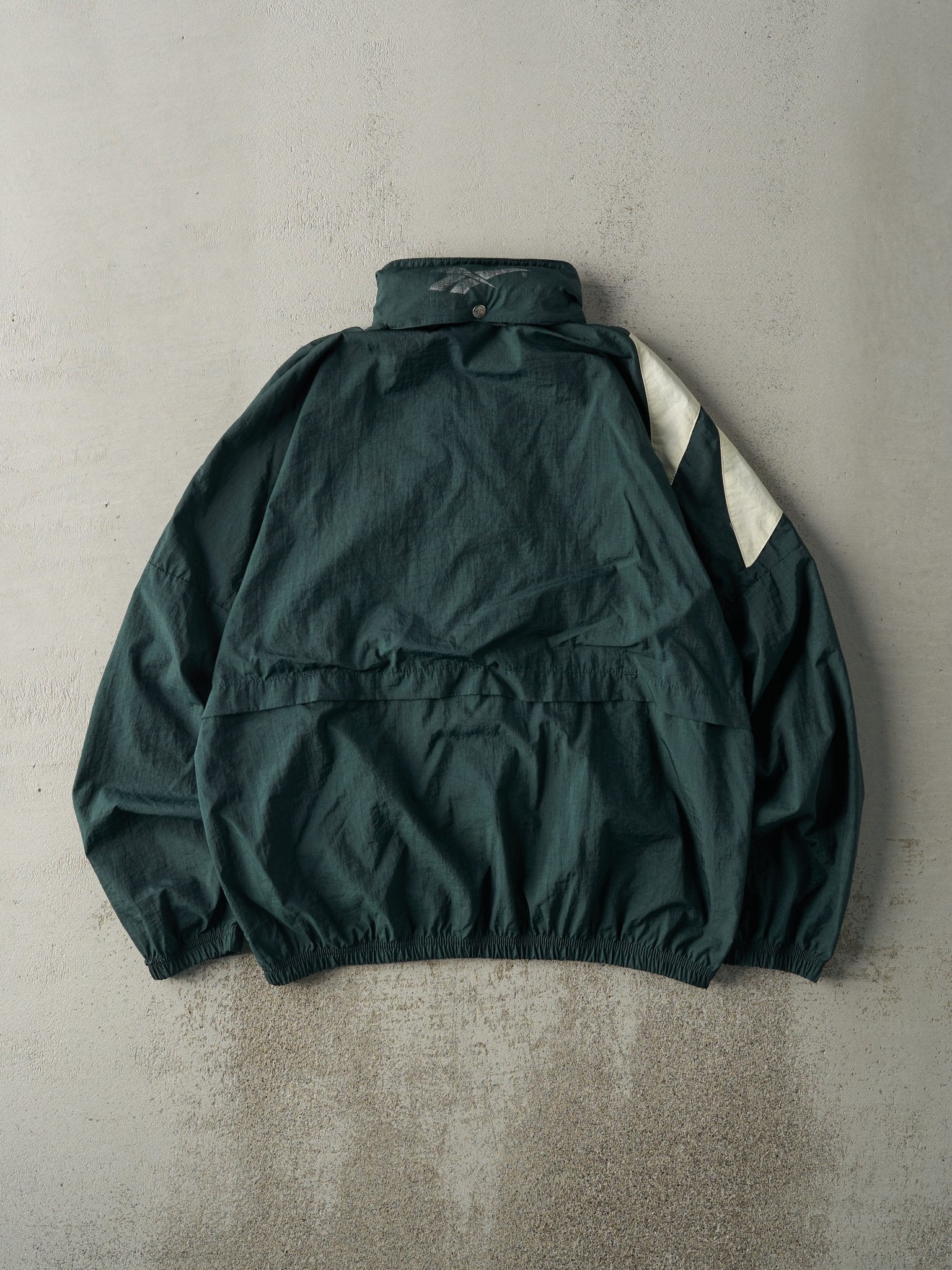 Vintage 90s Green Reebok Windbreaker Jacket (M/L) – Rebalance Vintage