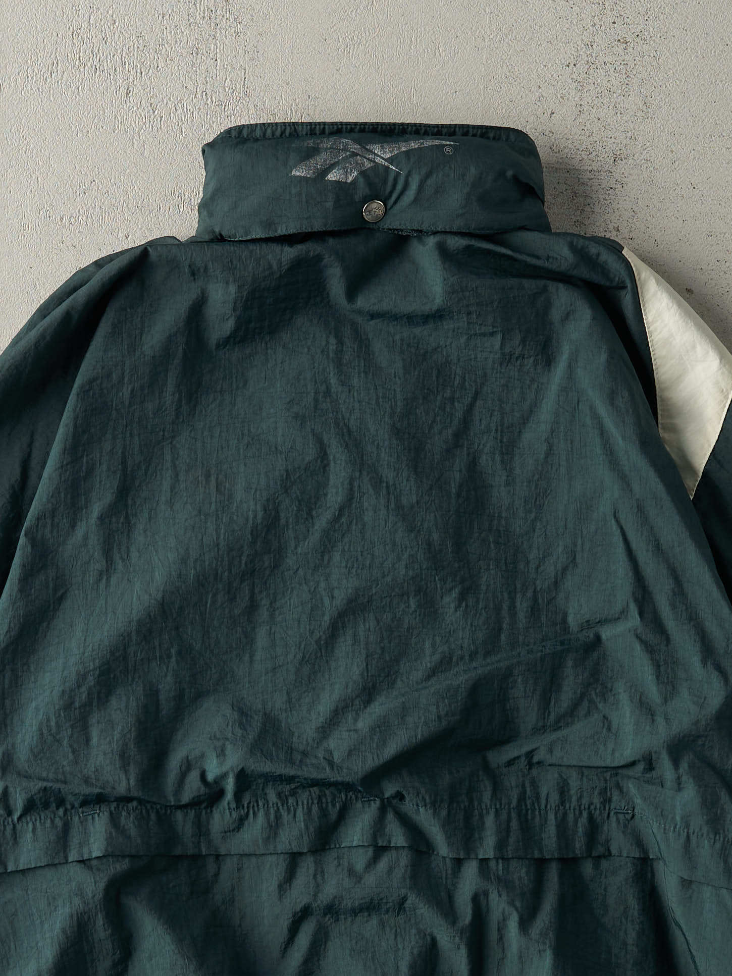 Vintage 90s Green Reebok Windbreaker Jacket (M/L)