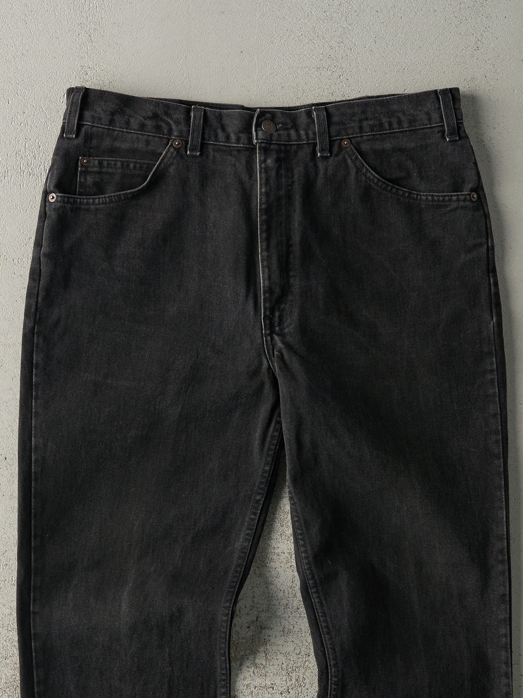 Vintage 90s Black Levi's Orange Tab Denim Pants (35.5x27)