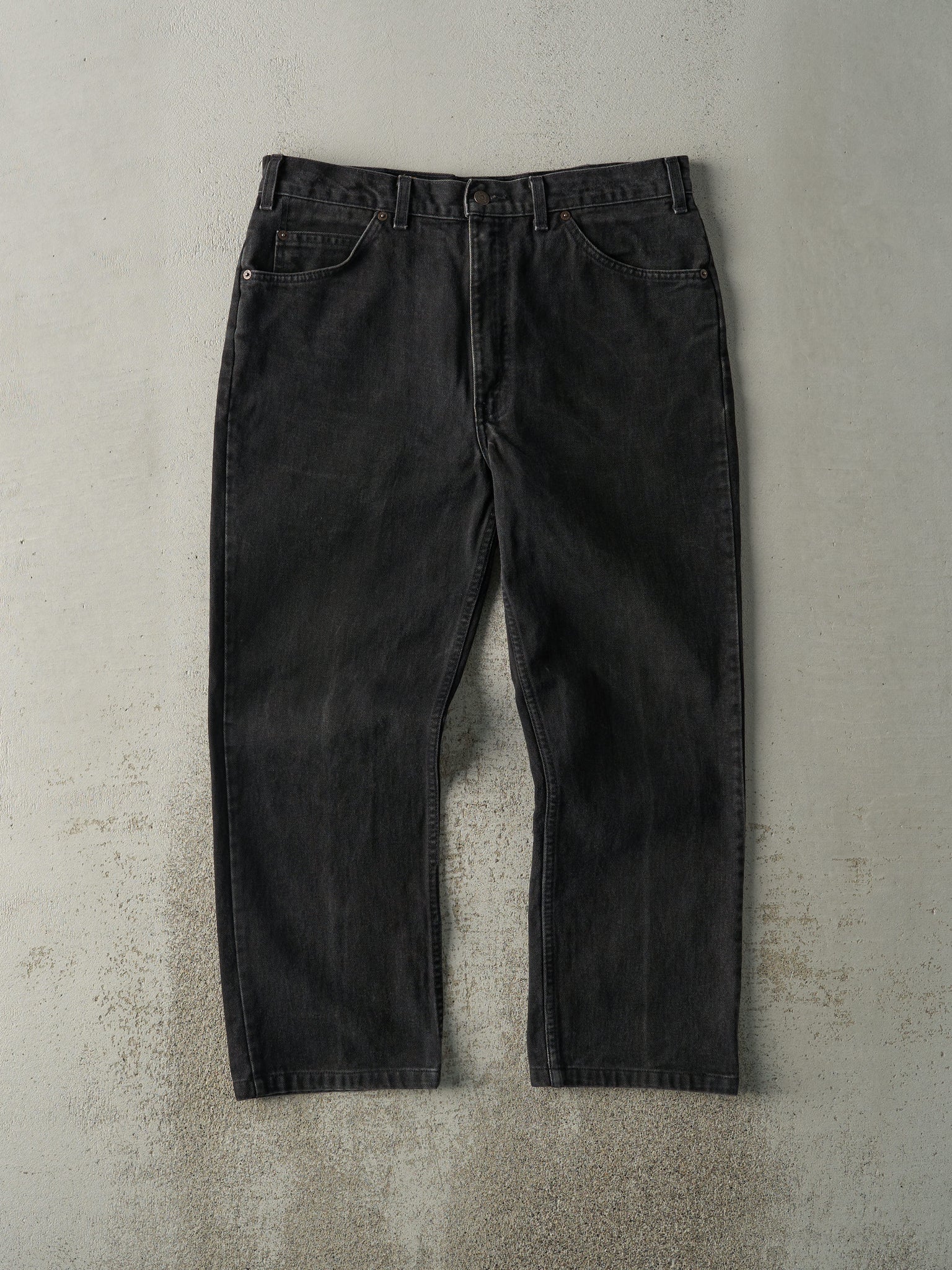 Vintage 90s Black Levi's Orange Tab Denim Pants (35.5x27)