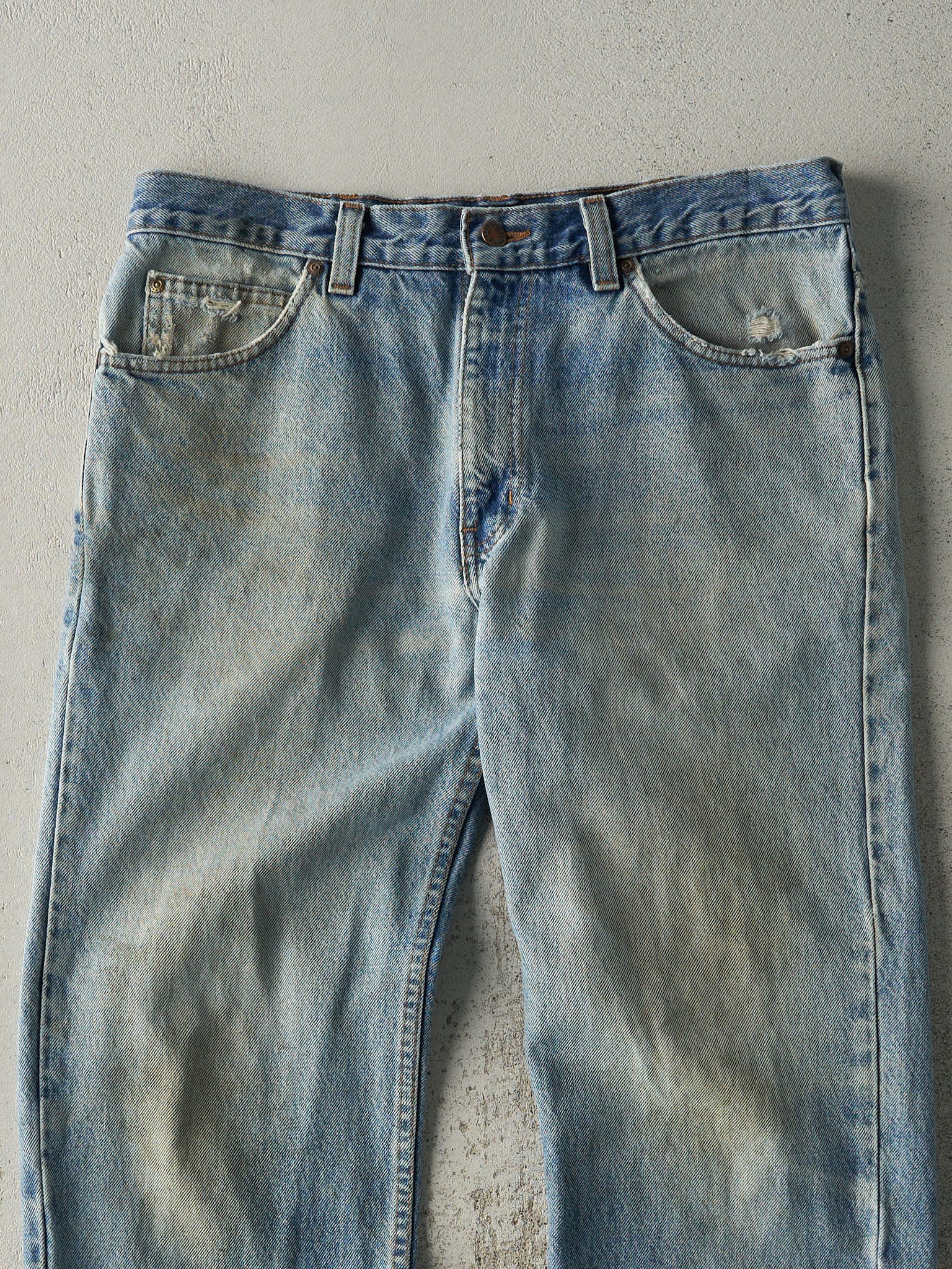 Vintage 90s Light Wash Dakota Jeans (34x32)