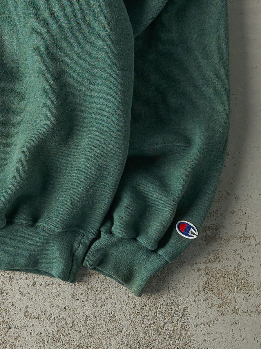 Vintage 90s Green Blank Champion Crewneck (L)