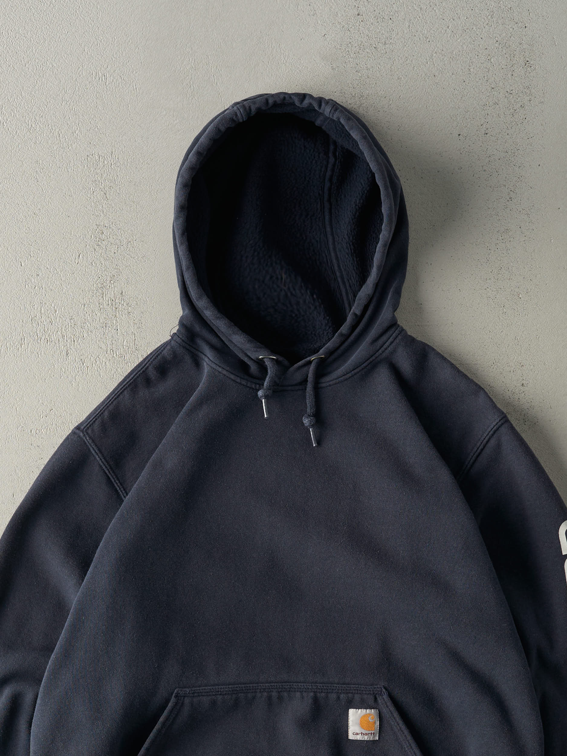 Vintage Y2K Navy Blue Carhartt Hoodie (M/L)