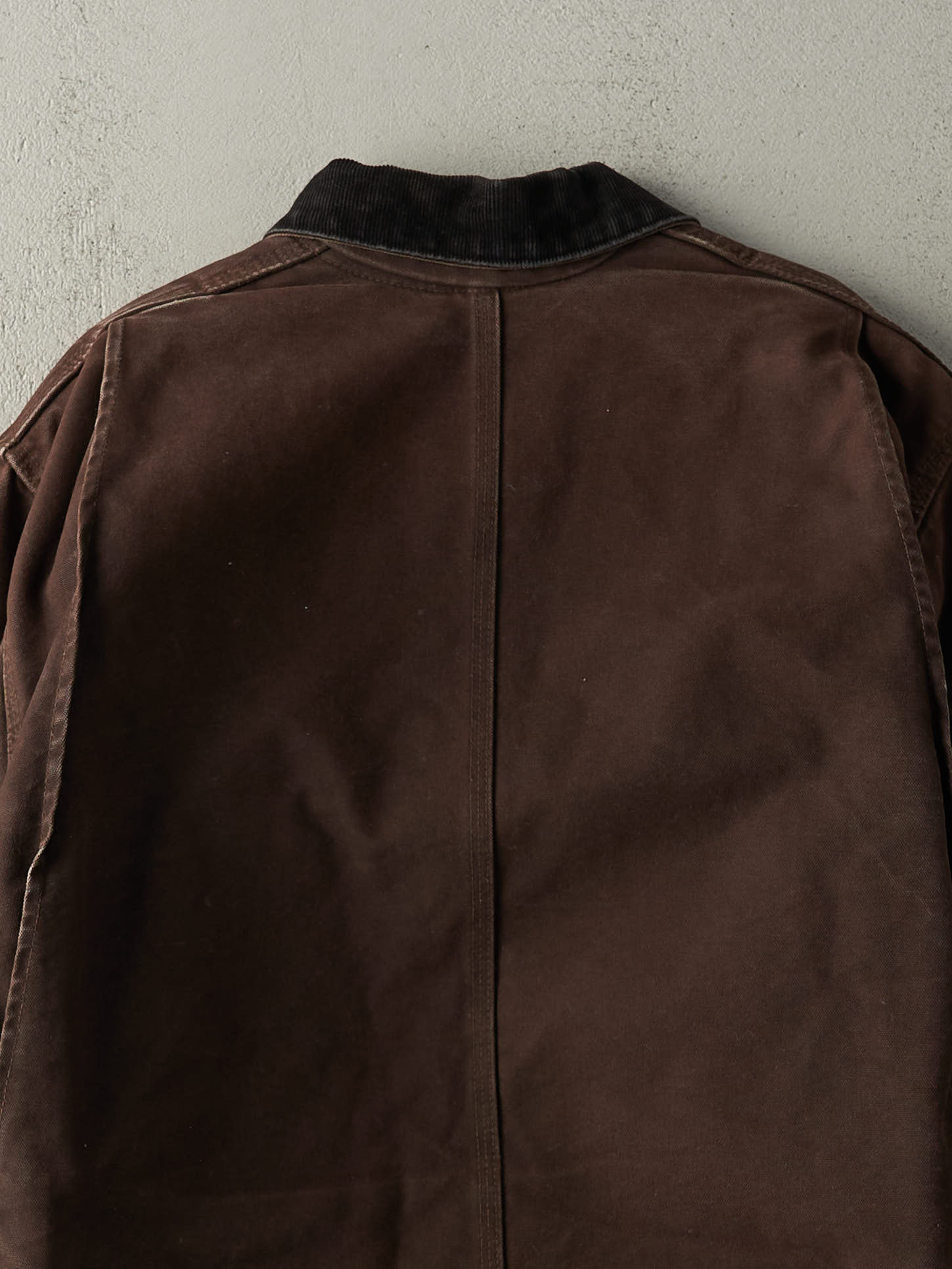 Vintage Y2K Brown Carhartt Blanket Lined Chore Jacket (L)