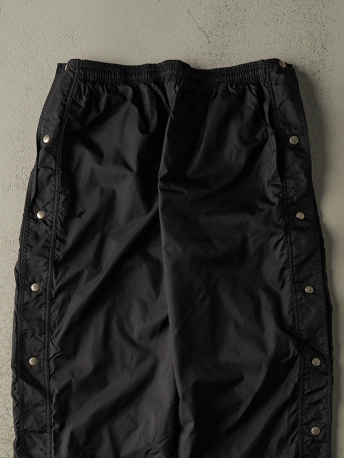 Vintage 90s Black Adidas Tear Away Track Pants (34x31)
