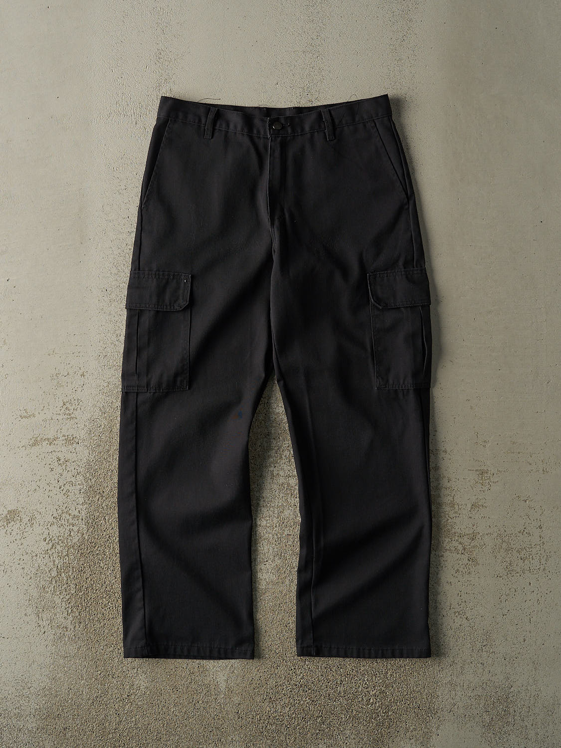 Vintage Y2K Black Dickies Cargo Work Pants (33x29.5)