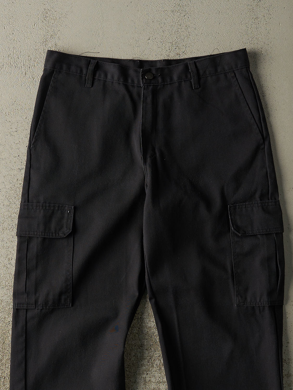 Vintage Y2K Black Dickies Cargo Work Pants (33x29.5)